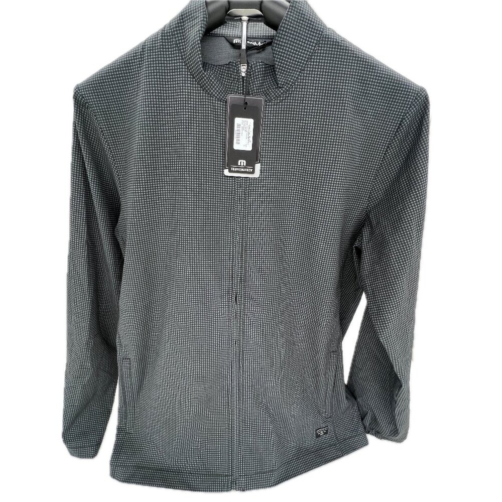 Travis Mathew Bullet Proof full zip jacket, black, large